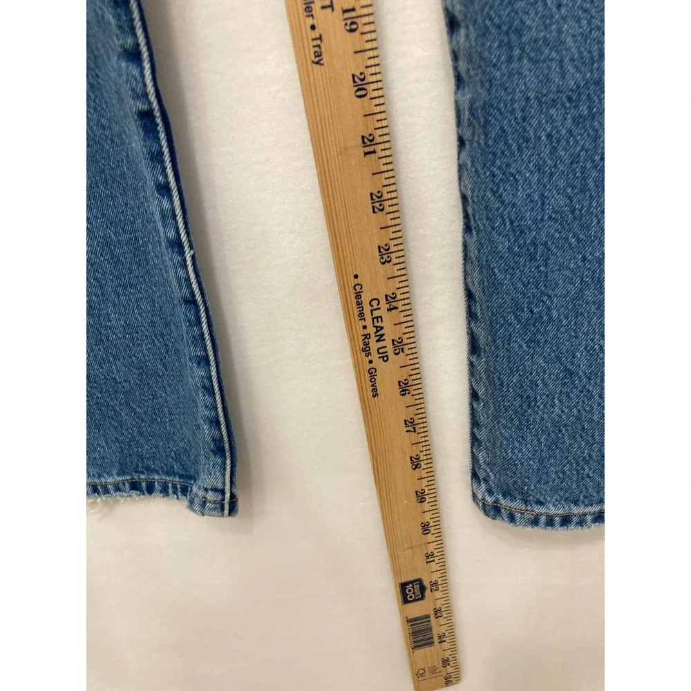 Levi's Premium 501 Jeans W34 L30 Blue Selvedge Denim Straight Leg Button Fly